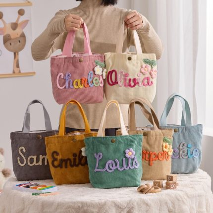 Personalized Name Tote Handbag